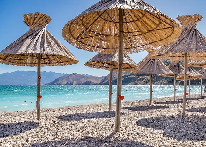 Apartament With Parking Space Baska, Krk - 24147 *